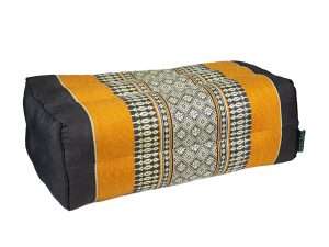 Coussin de yoga Black - Orange Safran