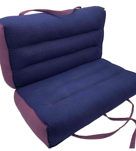 Coussin de Yoga de méditation modulable Indigo - Black